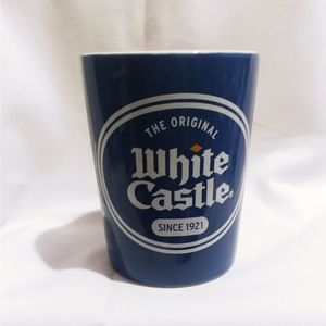 White Castle Coffee Mug Blue